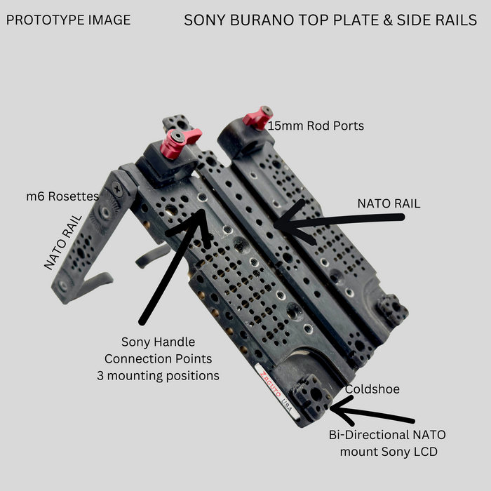 Sony Burano Top Plate