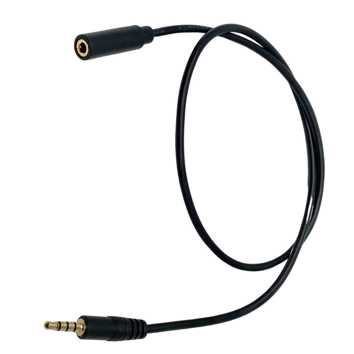 3.5mm AUX cable for the Sony FX6 camera grip