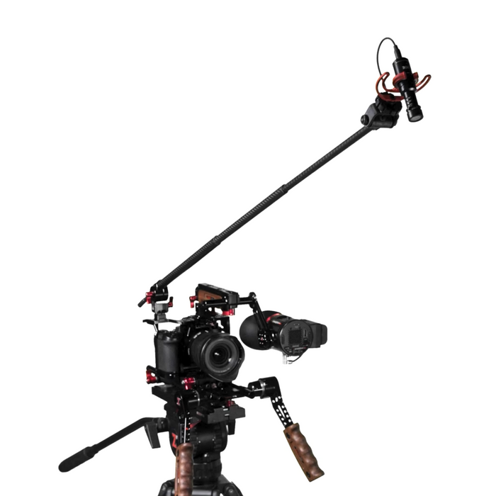 Zacuto DSLR Rig with camera mounted boom pole