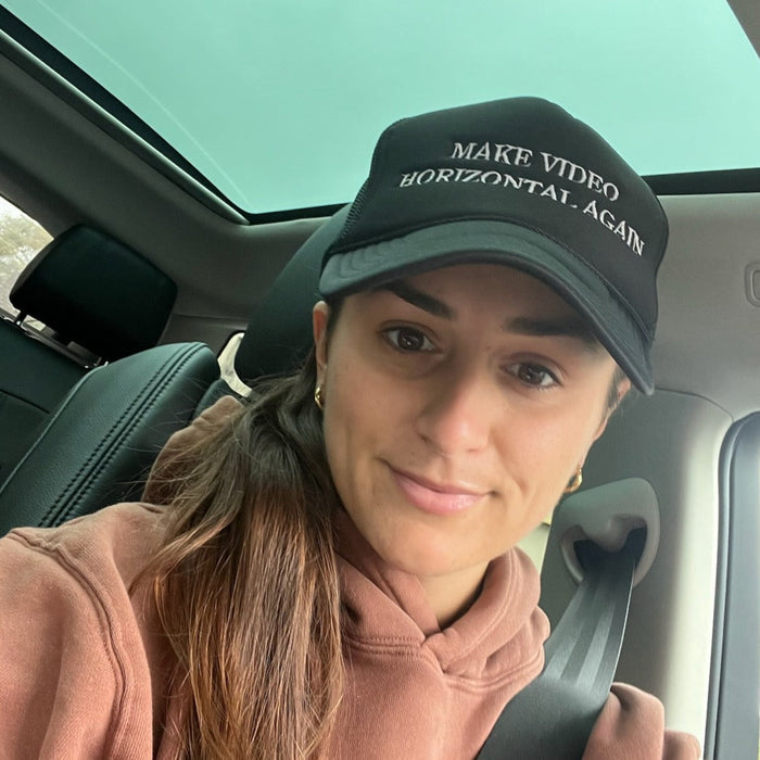 "Make Video Horizontal Again" - Trucker Hat