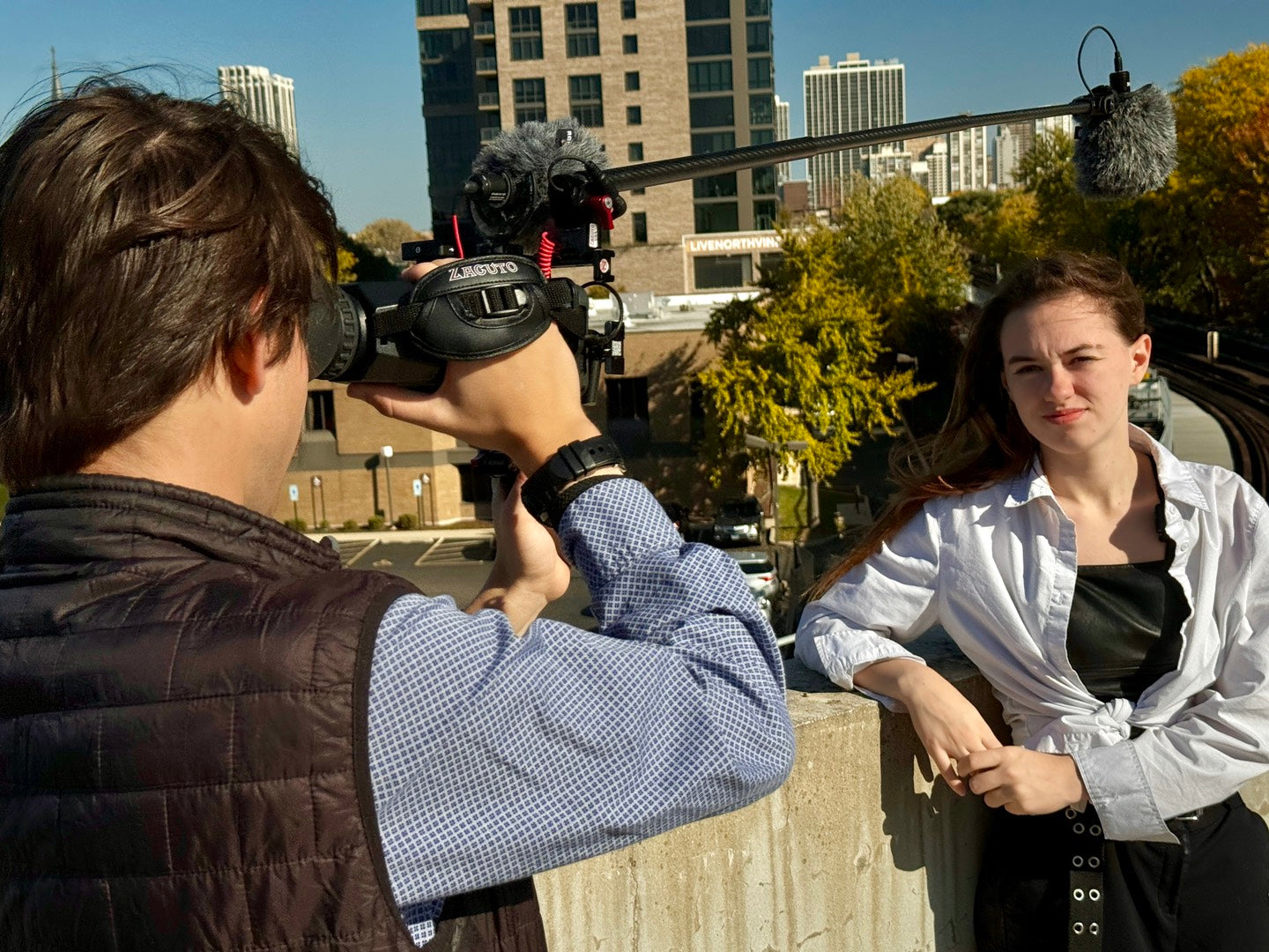 World’s First On Camera Boom Pole