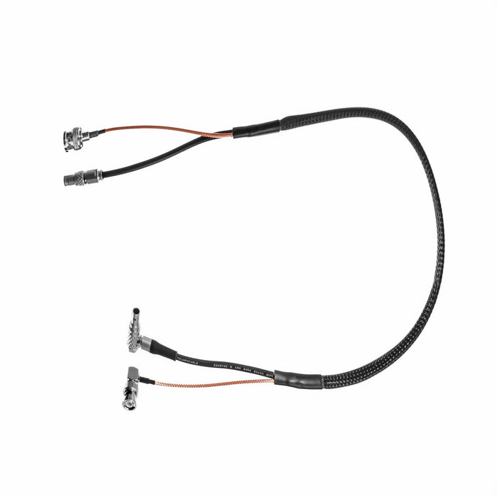24" 2 pin to 4 pin LEMO & SDI cable