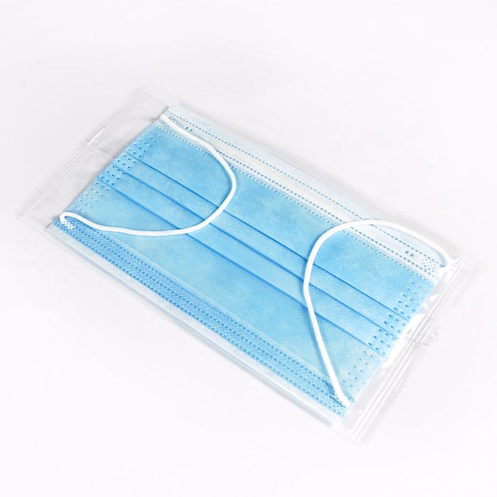 Individually Wrapped 3 PLY Disposable Mask