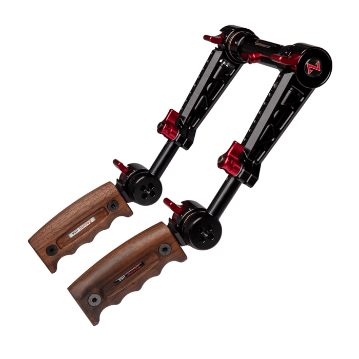 Wooden Dual Trigger Grips for Comfortable Control